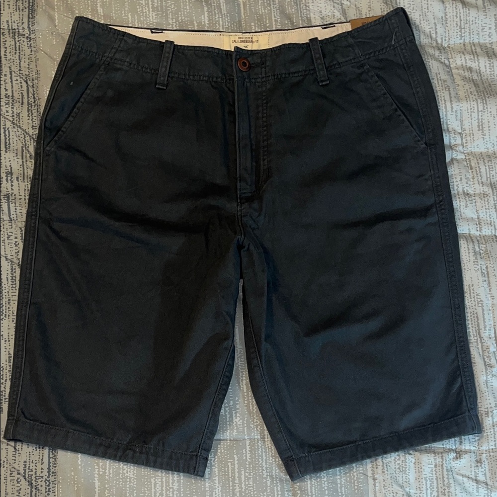 Hollister Cali Longboard Charcoal Shorts